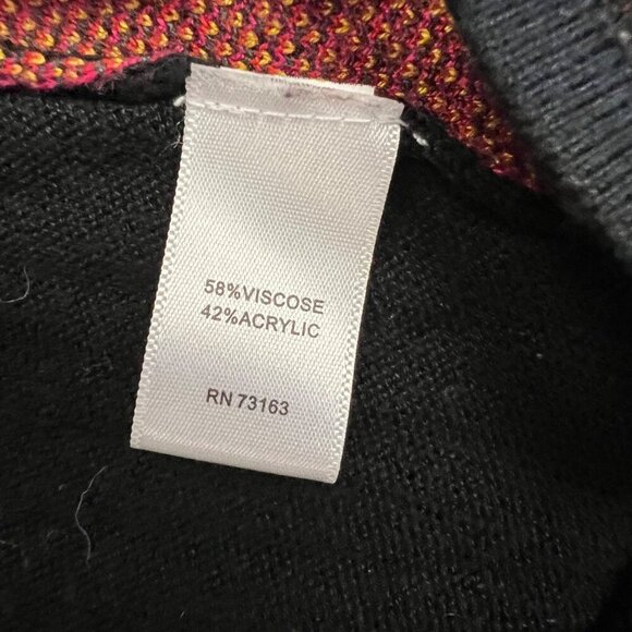 Cupio Women's Mixed Print Cardigan Open Front Multicolor Size 3X - Picture 9 of 9